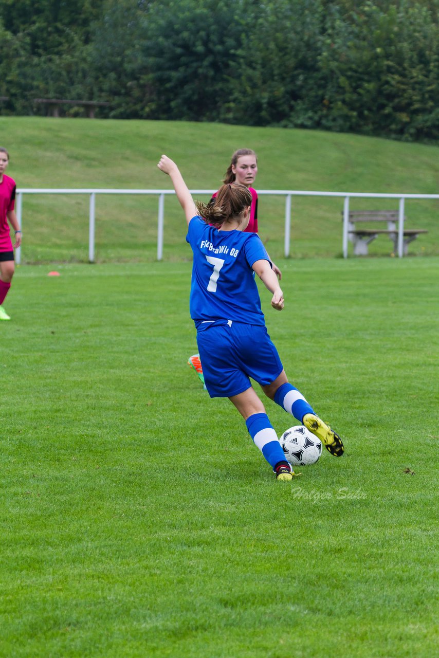 Bild 317 - B-Juniorinnen FSG BraWie 08 - JSG Sandesneben : Ergebnis: 2:0